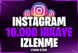 ⭐İnstagram 10.000 Hikaye İzlenme