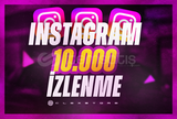 Instagram | 10000 İzlenme + Garantili