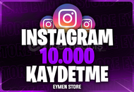 ⭐Instagram 10.000 Kaydetme
