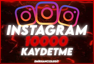 [Instagram] 10.000 Kaydetme