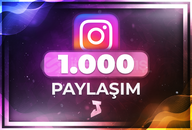 İnstagram 1.000 Paylaşım | Anında Başlar