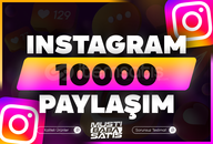 ⭐Instagram 10.000 Paylaşım + Garanti