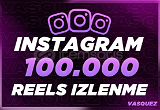 ⭐İNSTAGRAM +100.000 Reels İzlenme⭐