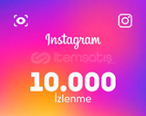 İnstagram 10000 Reels izlenme