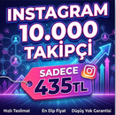 İnstagram 10000 Takipçi 435TL