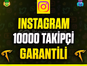 ⭐️☘️İnstagram 10000 Takipçi❤️Garanti & Sorunsuz❤️