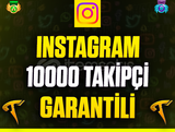 ⭐️☘️İnstagram 10000 Takipçi❤️Garanti & Sorunsuz❤️