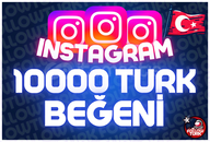 ⭐ İNSTAGRAM 10000 TÜRK Beğeni | + GARANTİ ⭐