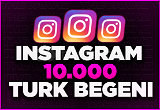 Instagram 10000 Türk Beğeni (Hızlı Teslim )