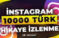 ⭐İnstagram 10000 Türk Hikaye İzlenme - KEŞFET ⭐