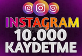 İnstagram 10.000 Türk Kaydetme - Keşfet Etkili