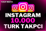 ⭐INSTAGRAM 10.000 TÜRK TAKİPÇİ⭐