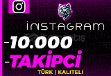⭐INSTAGRAM 10000 TÜRK TAKİPÇİ⭐
