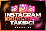 Instagram 10000 Türk Takipçi