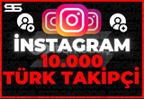 İNSTAGRAM 10000 TÜRK TAKİPÇİ | GARANTİ