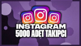 Instagram 5.000 Takipçi ( Garantili )