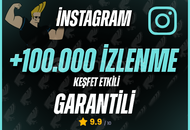 ⚡️İnstagram 100000 (100K) İzlenme / Sorunsuz