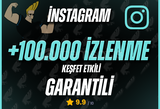 ⚡️İnstagram 100000 (100K) İzlenme / Sorunsuz