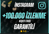  ⚡️İnstagram 100000 (100K) İzlenme / Sorunsuz