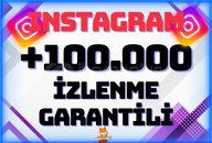 ⚡️İnstagram 100000 (100K)⚡️ İzlenme / Sorunsuz