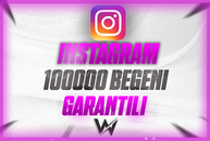 INSTAGRAM 100000 BEGENI GARANTILI