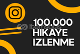 INSTAGRAM 100.000 HİKAYE GÖRÜNTÜLENME 