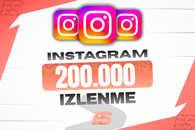 ⭐İnstagram 200.000 İzlenme