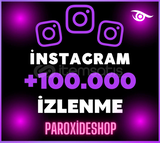 Instagram +100.000 İZLENME