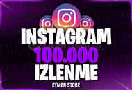 ⭐İnstagram 100.000 İzlenme