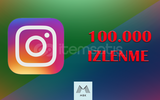 ⭐️Instagram 100.000 İzlenme✅