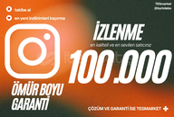 ⚡İNSTAGRAM | 100.000 İZLENME 