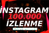 ⭐İNSTAGRAM 100.000 İZLENME
