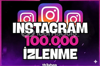 ⭐İNSTAGRAM 100.000 İZLENME - ANINDA TESLİM⭐