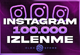 Instagram - 100000 İZLENME [GARANTİLİ]