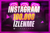 Instagram | 100000 İzlenme + Garantili