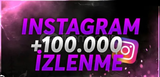 ⭐️☘️İnstagram 100.000 İzlenme❤️Sorunsuz❤️