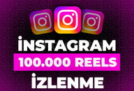 ⭐İnstagram 100000 Reels İzlenme +30 Gün Garanti