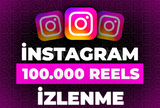 ⭐İnstagram 100000 Reels İzlenme +30 Gün Garanti