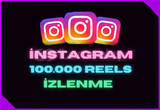 ⭐İNSTAGRAM +100.000 Reels İzlenme⭐