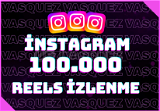 ⭐İnstagram 100.000 Reels İzlenme⭐