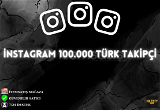 Instagram 100000 Türk Takipçi
