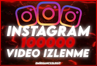 [Instagram] 100.000 Video İzlenme