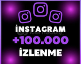 ⚡️İNSTAGRAM 100.000 VİDEO İZLENME⚡️
