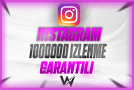 İNSTAGRAM 1000000 Global Gerçek İzlenme