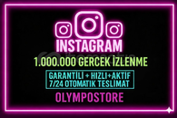⭐️ İnstagram 1.000.000 İzlenme⭐️