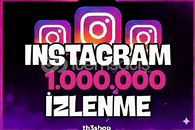 ⭐İNSTAGRAM 1.000.000 İZLENME - ANINDA TESLİM⭐
