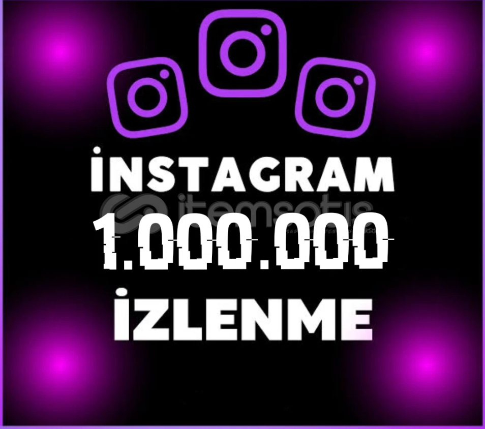Instagram 1.000.000 Video İzlenme KEŞFET ETKİLİ Instagram 1.000.000 Video İzlenme KEŞFET ETKİLİ