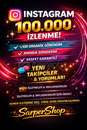Instagram 100K İzlenme Paketi – Hızlı Teslimat