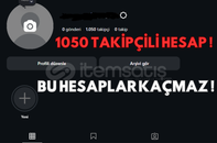 İNSTAGRAM 1050 TAKİPÇİLİ HESAP ! 