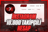 ✅INSTAGRAM 10K TAKİPÇİLİ HESAP✅